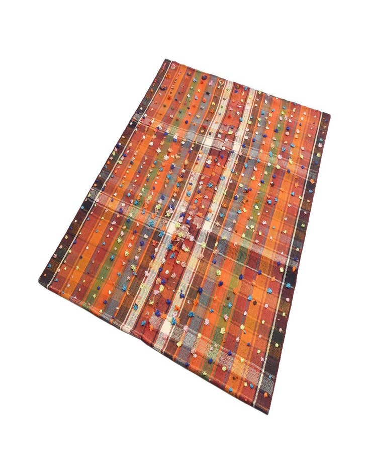 Detail image of  4' 11 x 6' 1 Jajim Rug