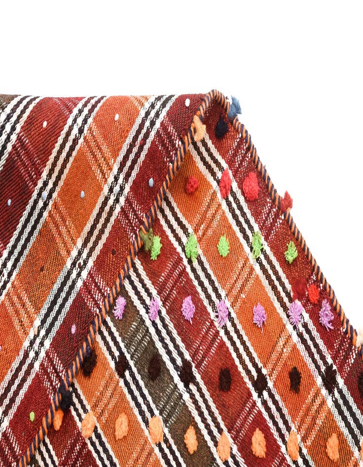 Detail image of  4' 10 x 7' Jajim Rug