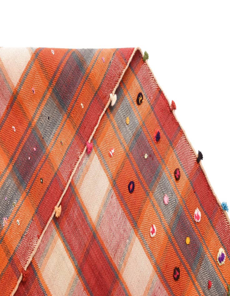 Detail image of  4' 8 x 7' 5 Jajim Rug