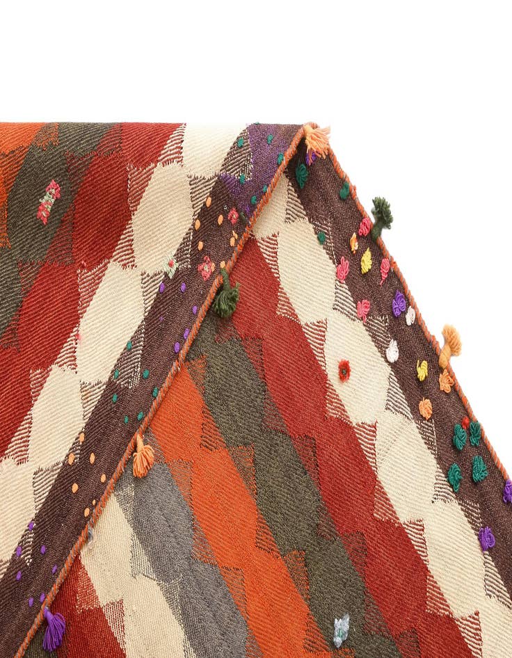 Detail image of  5' 1 x 6' 8 Jajim Rug