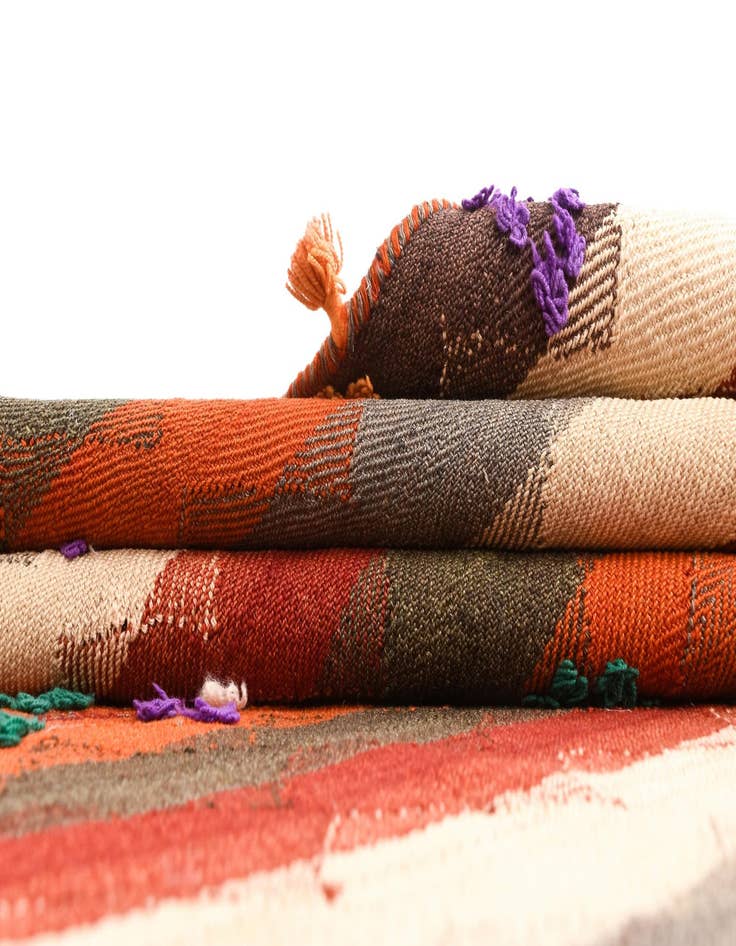 Detail image of  5' 1 x 6' 8 Jajim Rug