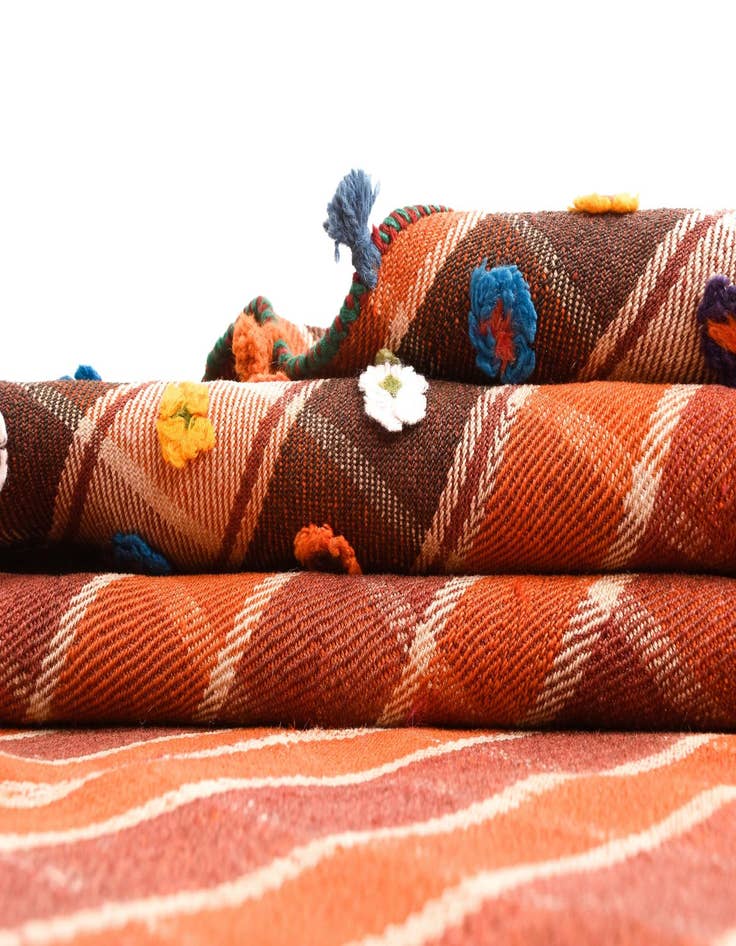 Detail image of  4' 9 x 6' 4 Jajim Rug