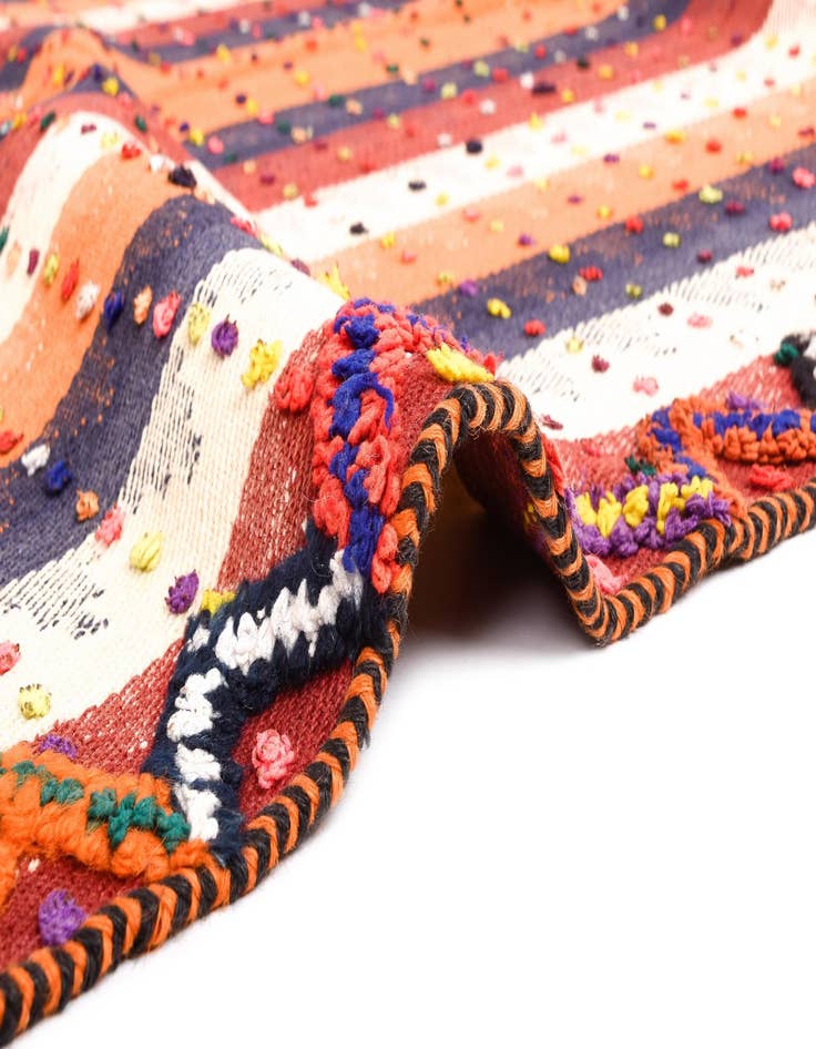 Detail image of  4' 10 x 7' 2 Jajim Rug