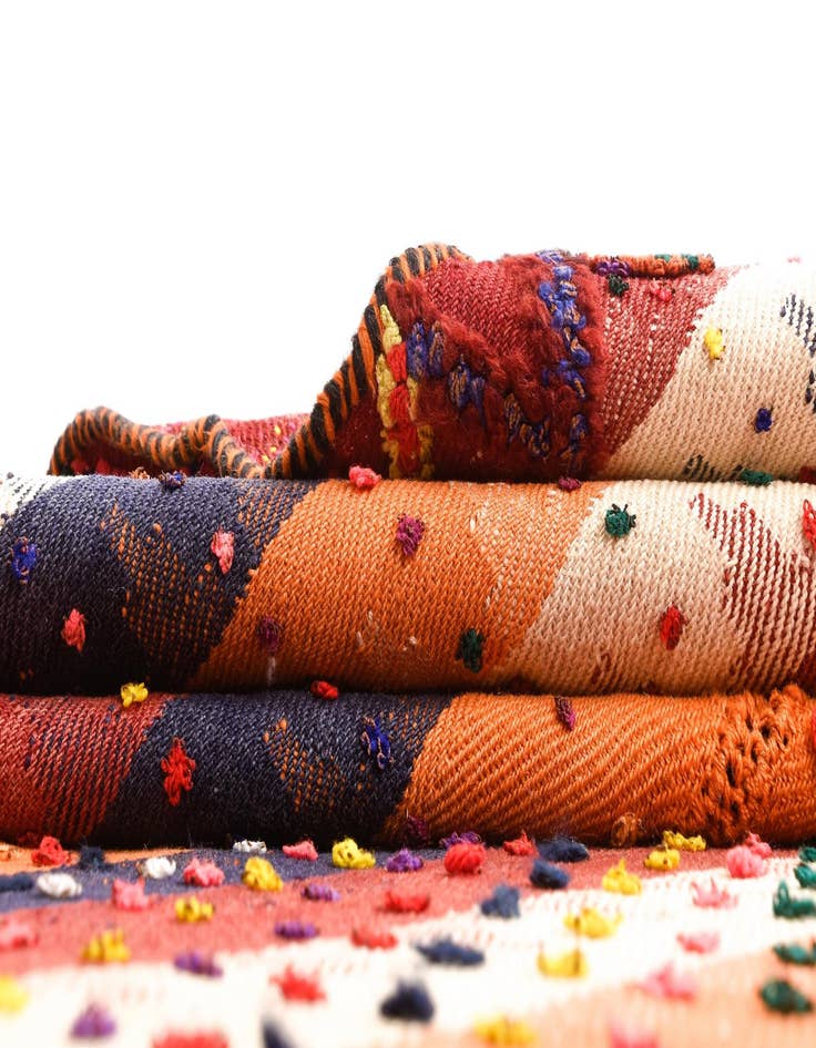 Detail image of  4' 10 x 7' 2 Jajim Rug