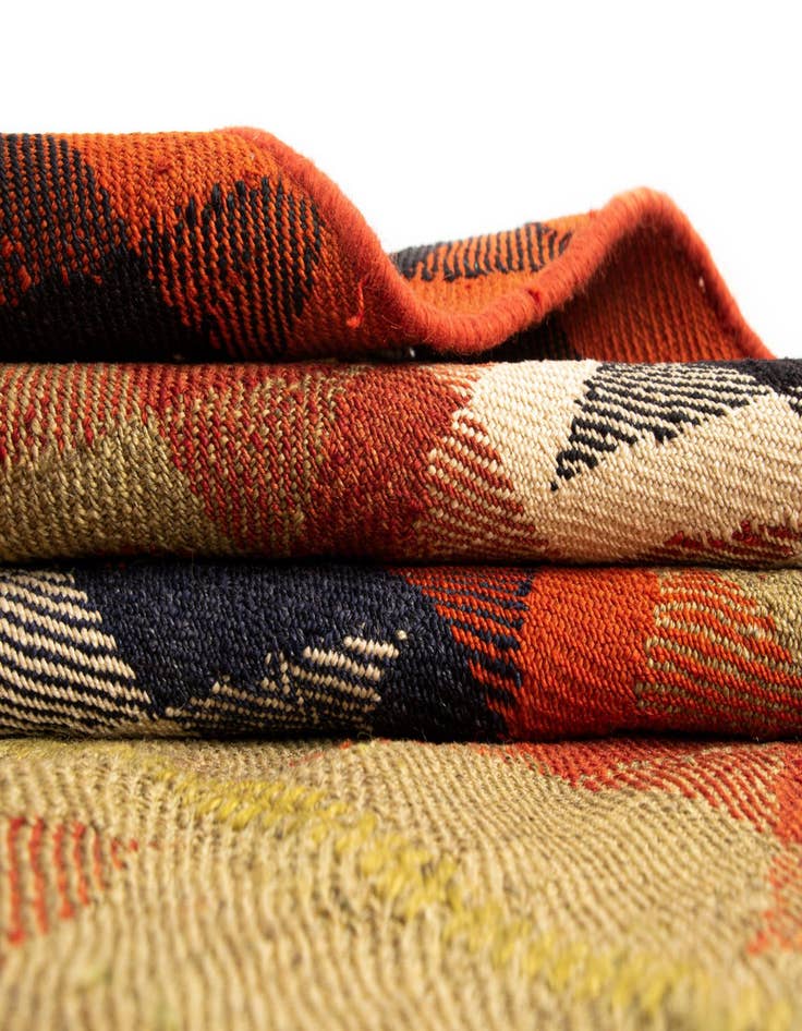 Detail image of  4' 3 x 6' 8 Jajim Wool Rug