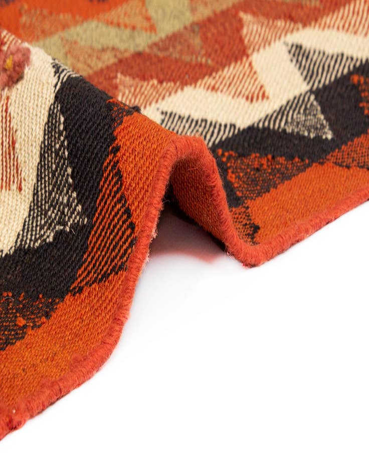 Detail image of  4' 3 x 6' 8 Jajim Wool Rug