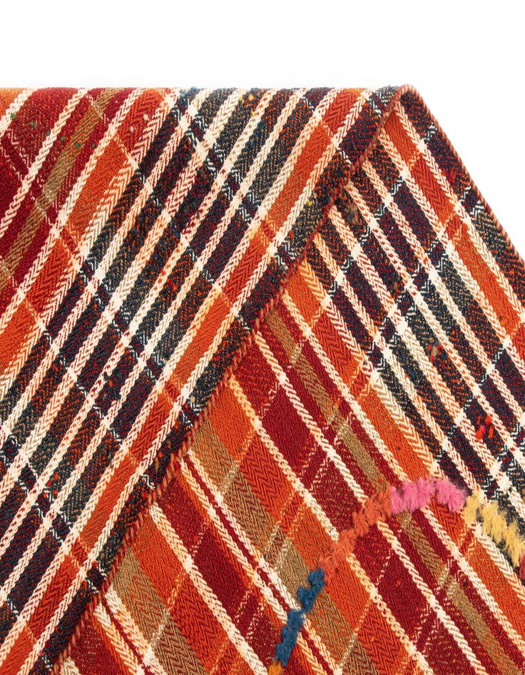 Detail image of  4' 7 x 6' 1 Jajim Wool Rug