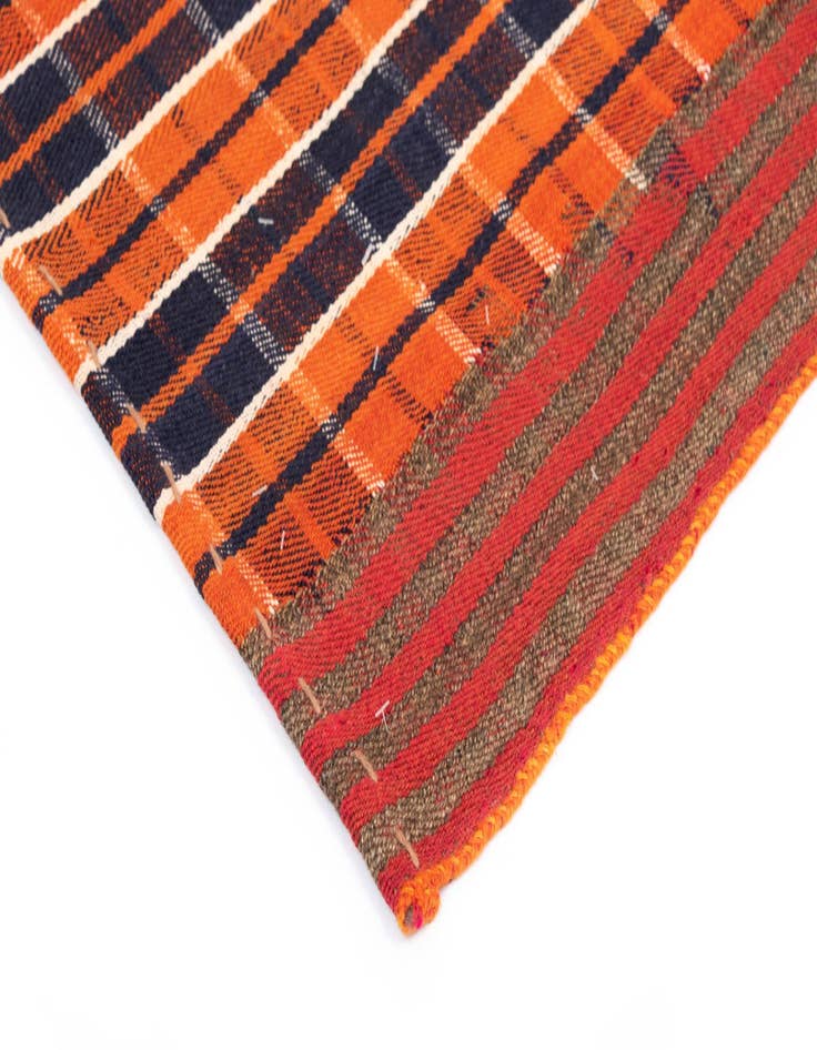 Detail image of  4' 6 x 6' 1 Jajim Wool Rug