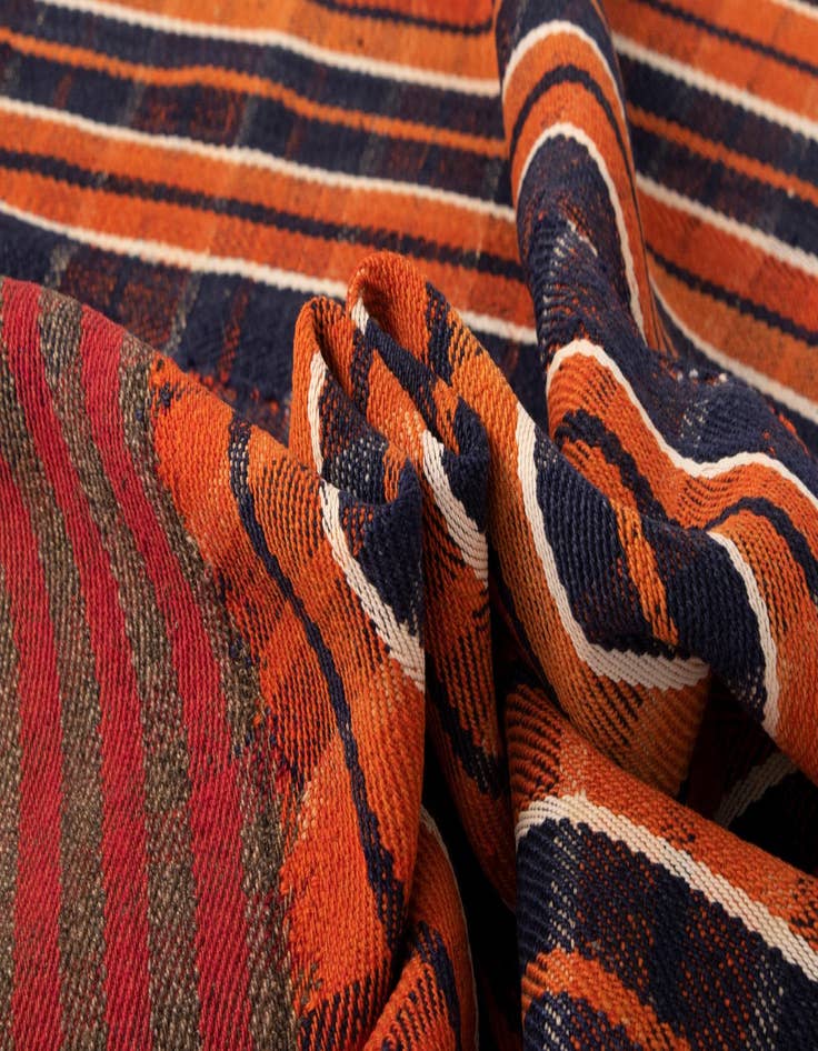 Detail image of  4' 6 x 6' 1 Jajim Wool Rug