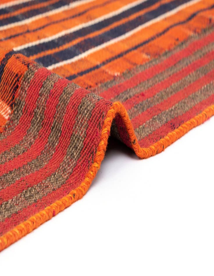 Detail image of  4' 6 x 6' 1 Jajim Wool Rug