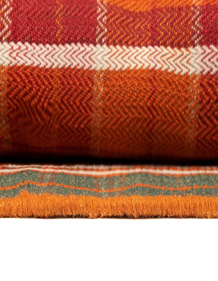 Detail image of  4' 6 x 6' 4 Jajim Wool Rug