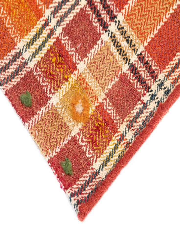 Detail image of  4' 8 x 6' 6 Jajim Wool Rug