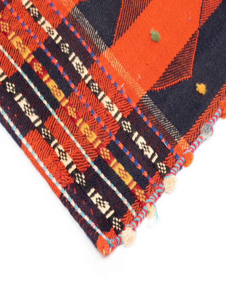 Detail image of  5' 4 x 7' 10 Jajim Wool Rug