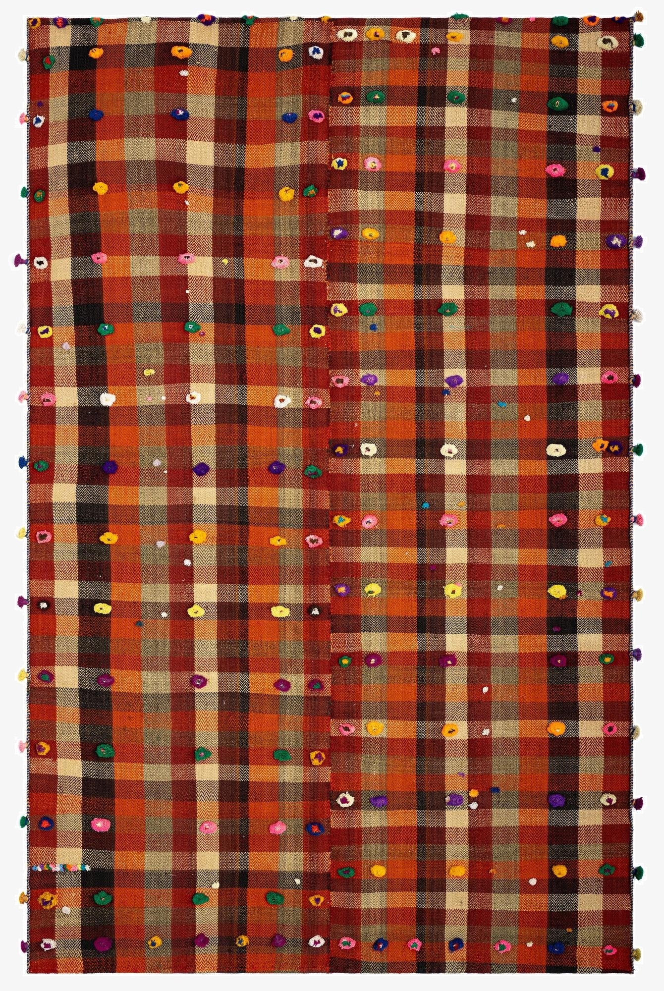  4' 10 x 7' 7 Jajim Wool Rug