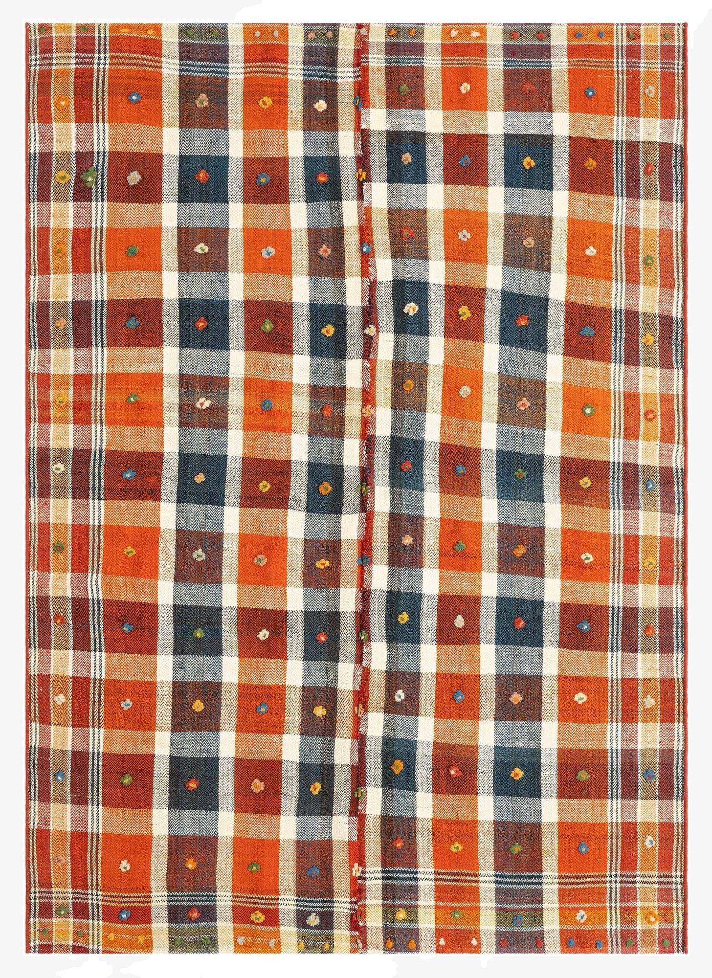  4' 8 x 6' 6 Jajim Wool Rug