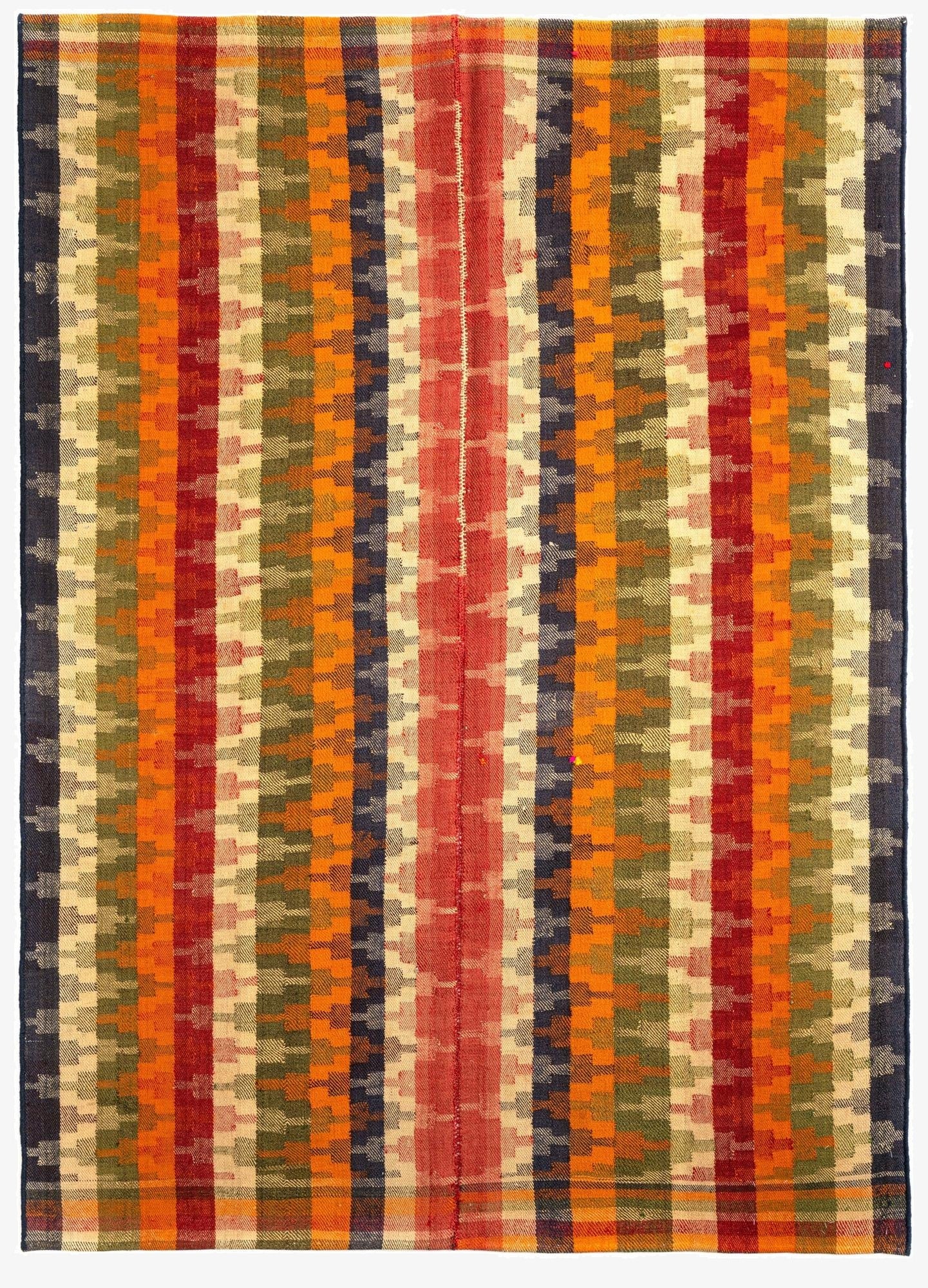  4' 11 x 6' 11 Jajim Wool Rug