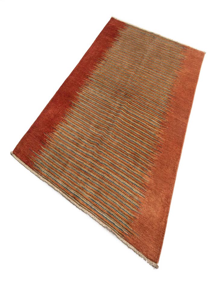 Detail image of  5' 6 x 8' 2 Juma Wool Rug