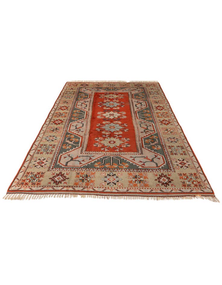 Detail image of  6' 6 x 9' 8  Hand Knotted Kars Wool Rug