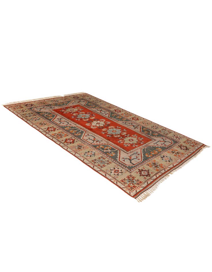 Detail image of  6' 6 x 9' 8  Hand Knotted Kars Wool Rug