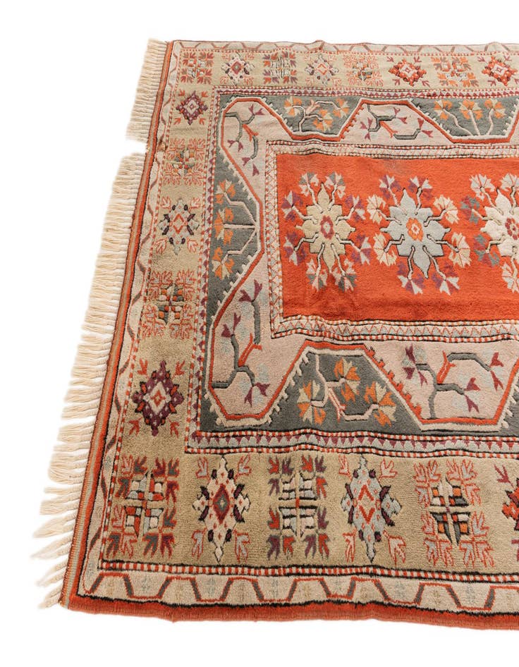 Detail image of  6' 6 x 9' 8  Hand Knotted Kars Wool Rug