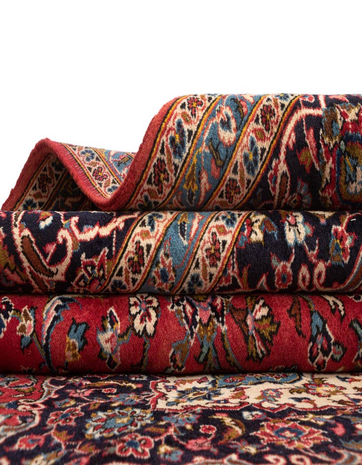 Detail image of  8' 4 x 11' 11 Kashan Wool Rug