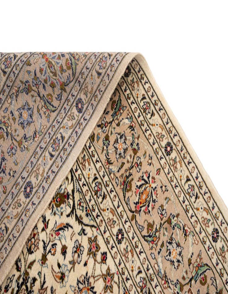 Detail image of  8' 8 x 12' Kashan Wool Rug