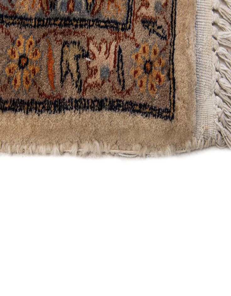 Detail image of  9' x 12' 5  Hand Knotted Kashan Oriental Wool Rug