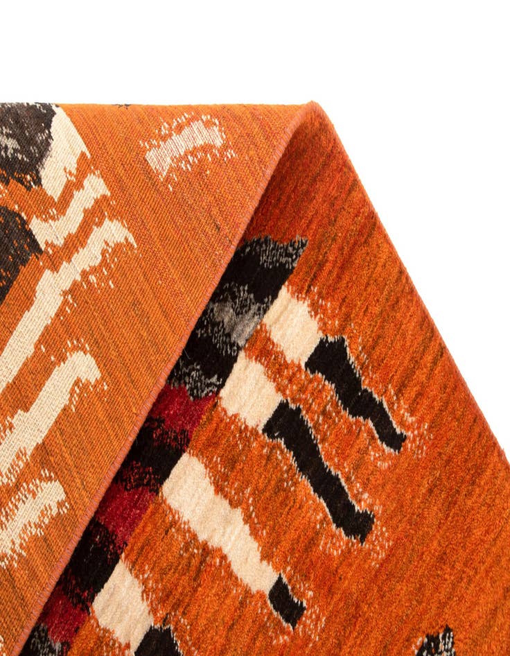 Detail image of  3' 1 x 4' 3 Kashkuli Wool Rug