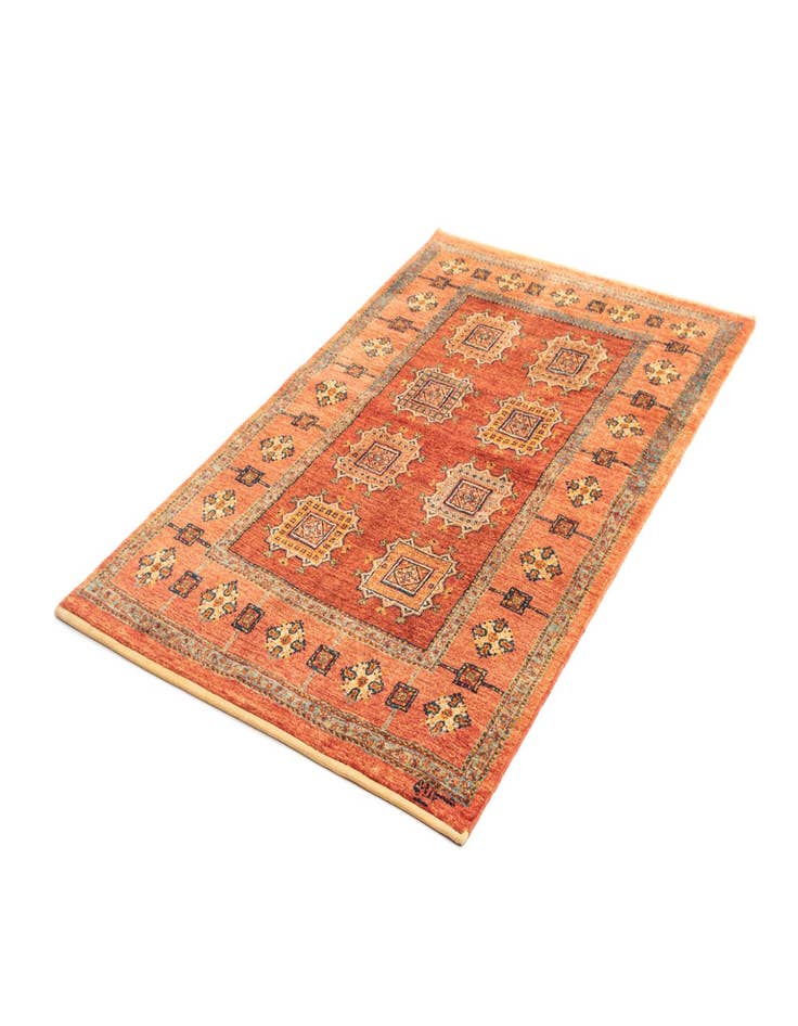 Detail image of  3' 5 x 5' 5 Kashkuli Wool Rug