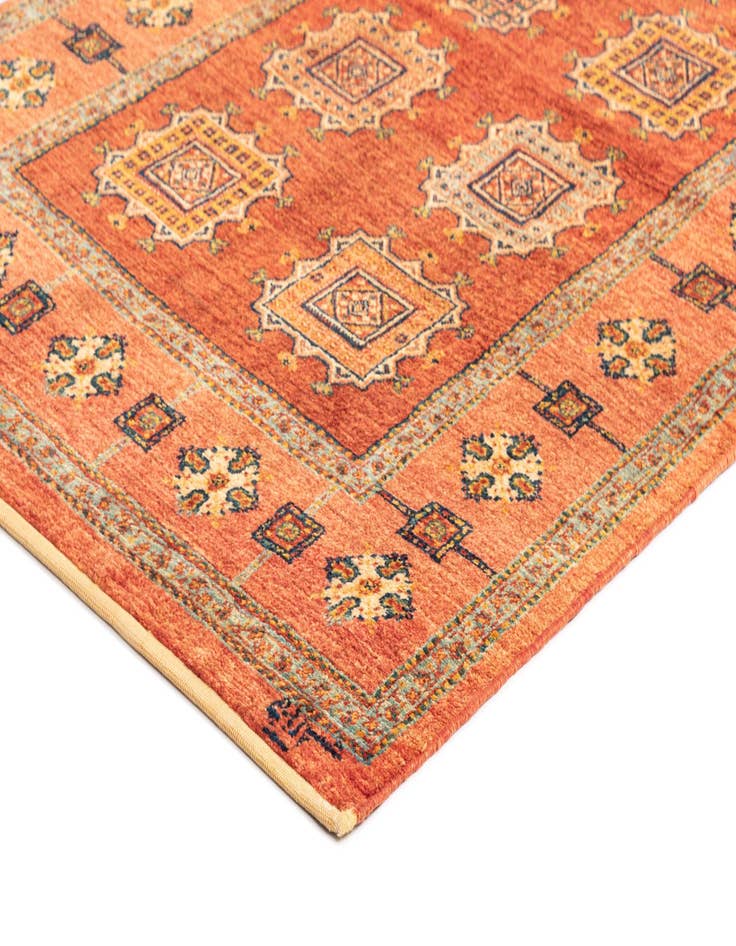 Detail image of  3' 5 x 5' 5 Kashkuli Wool Rug