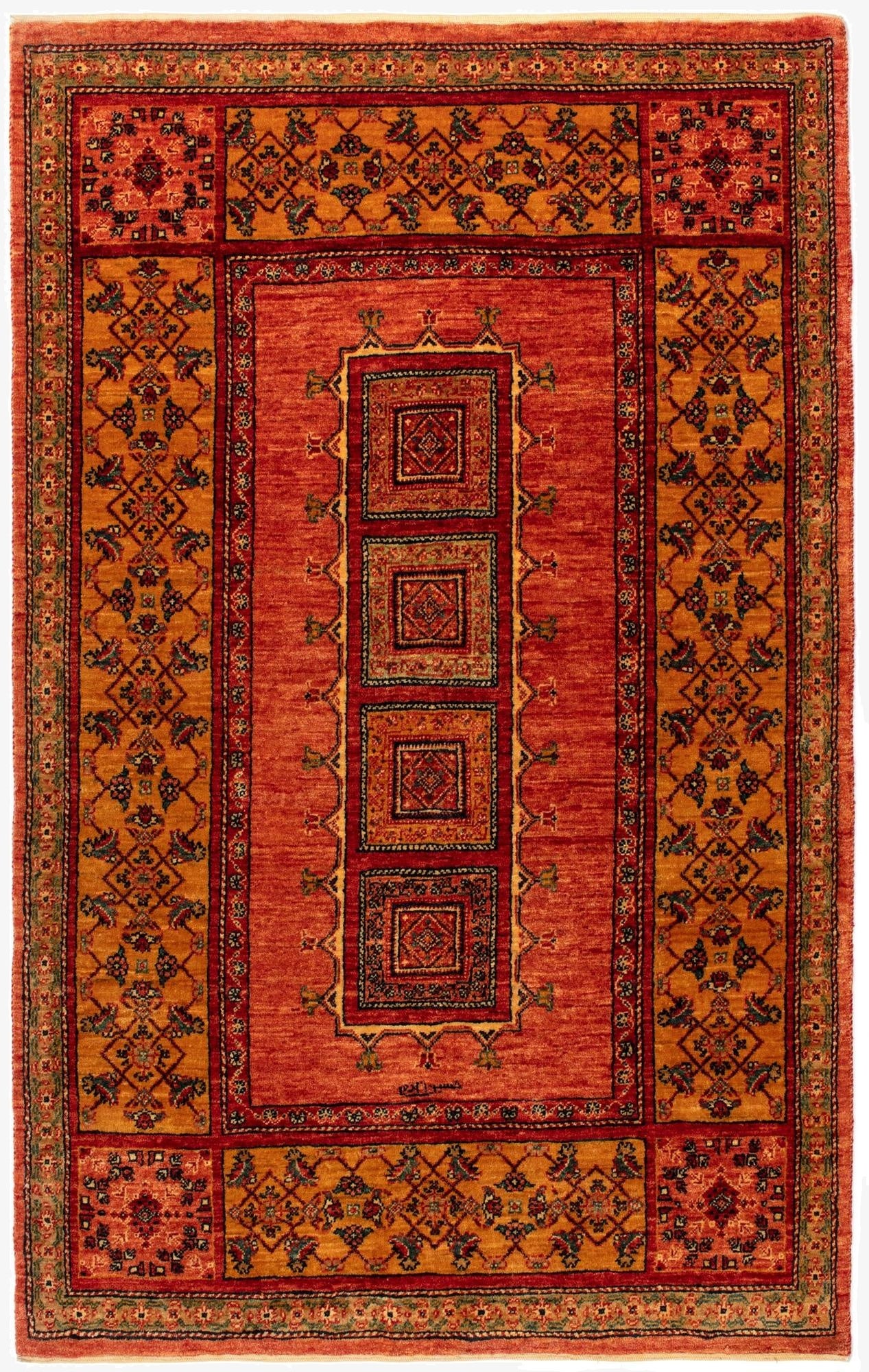  3' 6 x 5' 9 Kashkuli Rug