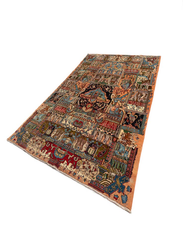 Detail image of  9' 8 x 12' 6 Kashmar Wool Rug