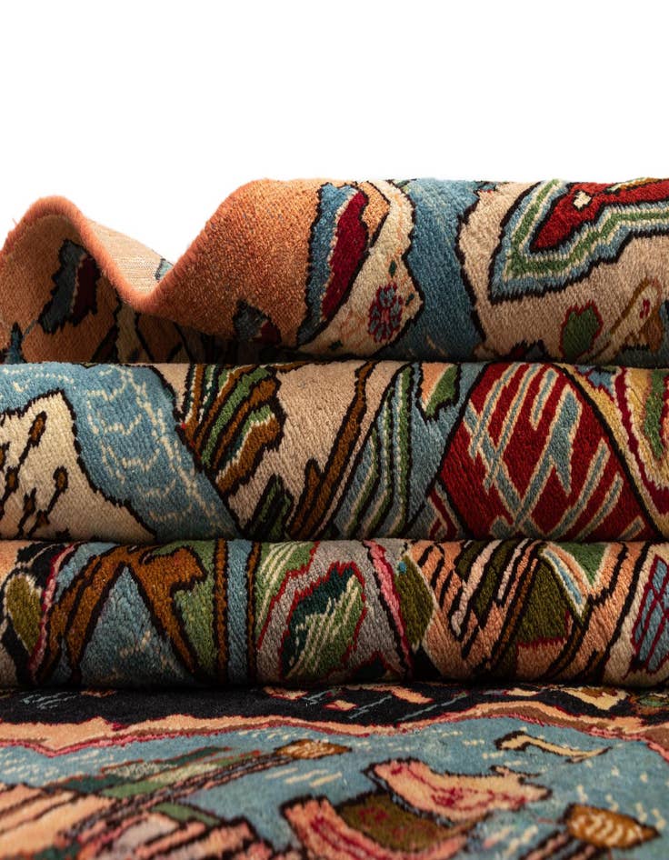 Detail image of  9' 8 x 12' 6 Kashmar Wool Rug