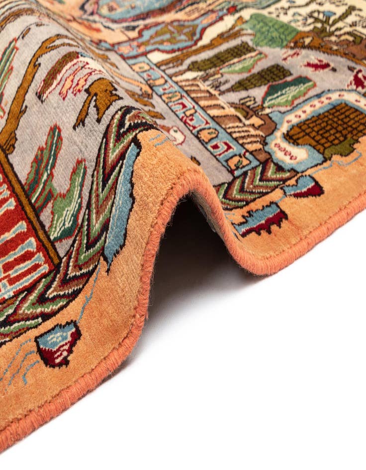 Detail image of  9' 8 x 12' 6 Kashmar Wool Rug