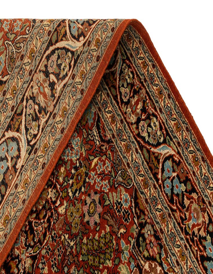 Detail image of  3' 10 x 6'  Hand Knotted Kashmir Oriental Rug
