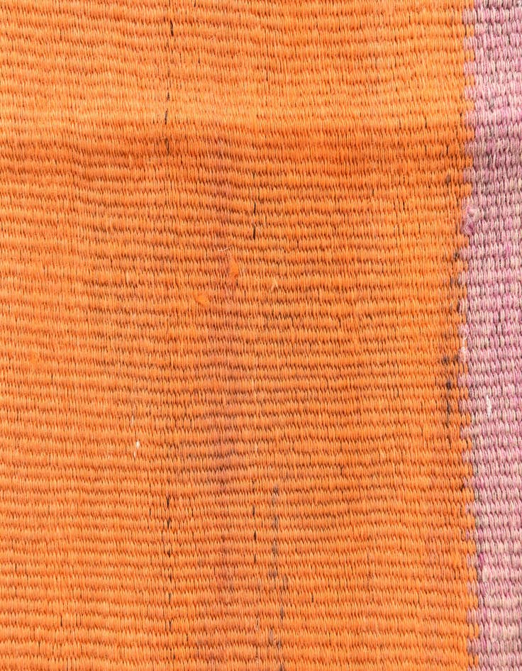 Detail image of  3' 4 x 4' 4  Hand Woven Kilim Fars Wool Rug