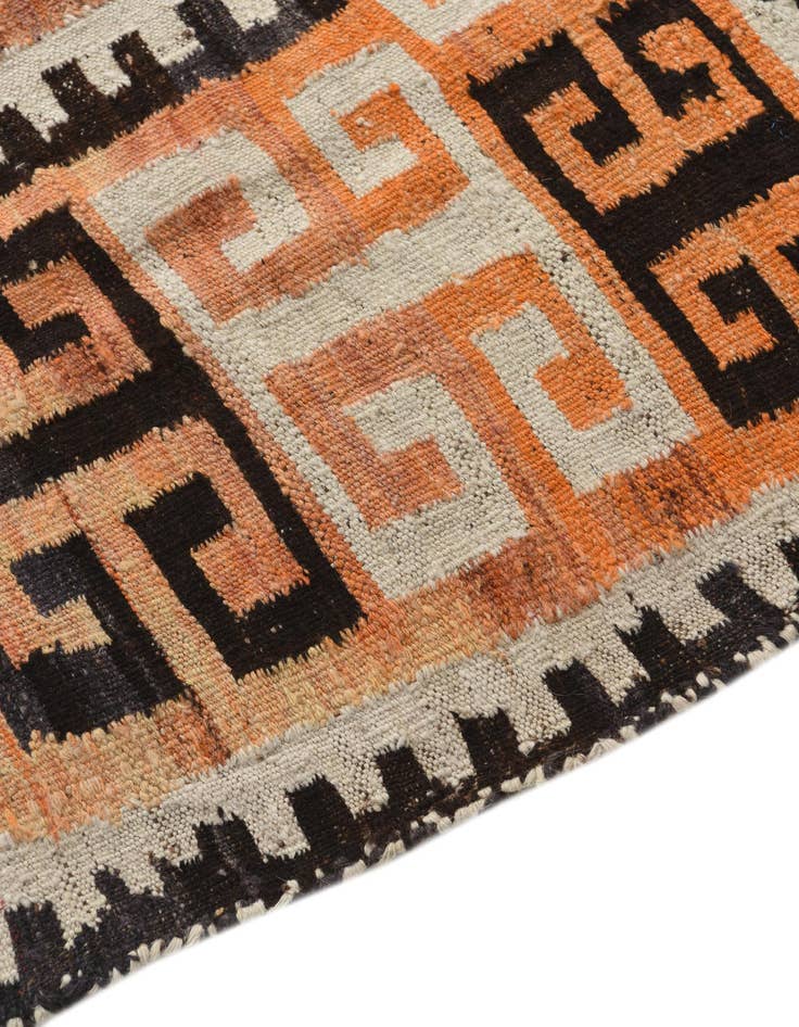Detail image of  3' 1 x 4' 5  Hand Woven Kilim Fars Wool Rug