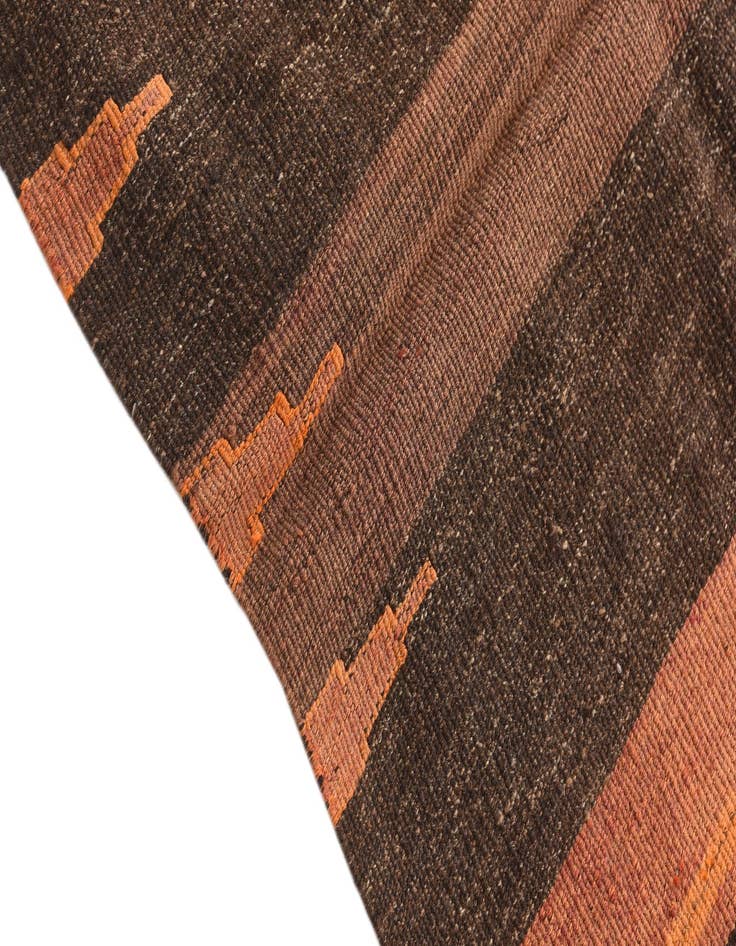 Detail image of  2' 10 x 5' 4  Hand Woven Kilim Fars Wool Rug