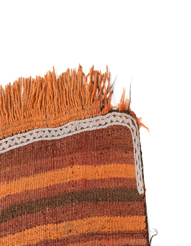 Detail image of  2' 10 x 5' 4  Hand Woven Kilim Fars Wool Rug