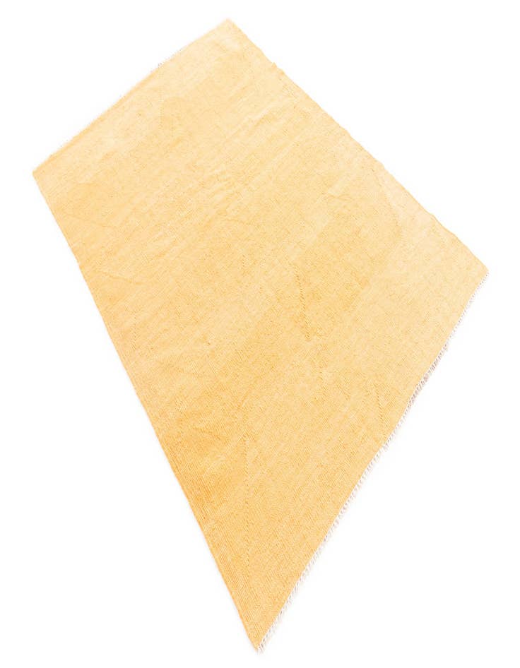 Detail image of  4' 2 x 5' 7  Hand Woven Kilim Maymana Wool Rug