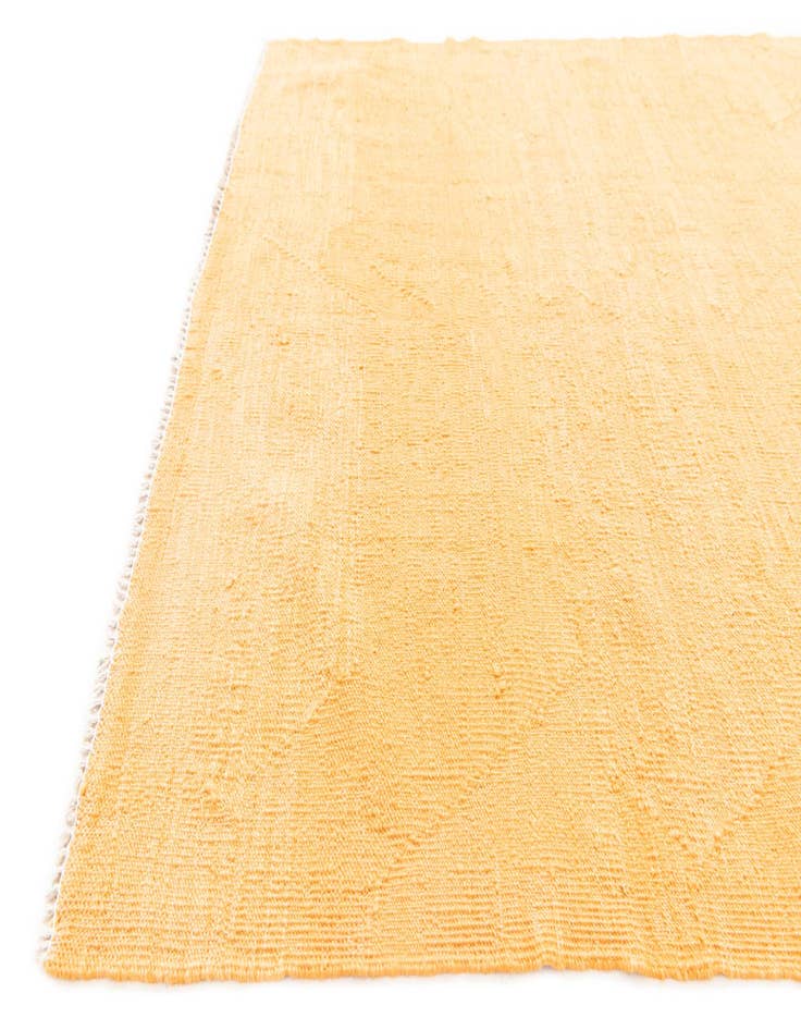 Detail image of  4' 2 x 5' 7  Hand Woven Kilim Maymana Wool Rug