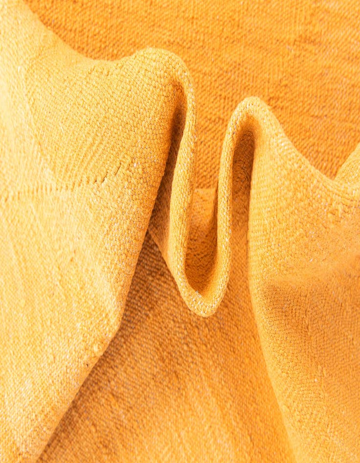 Detail image of  4' 2 x 5' 7  Hand Woven Kilim Maymana Wool Rug