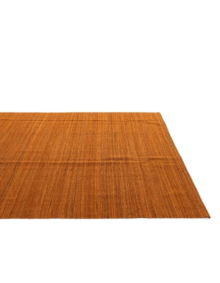 Detail image of  5' 10 x 8' 1  Hand Woven Kilim Modern Wool Rug