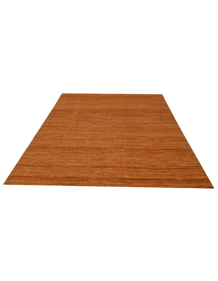 Detail image of  6' 9 x 9'  Hand Woven Kilim Modern Wool Rug