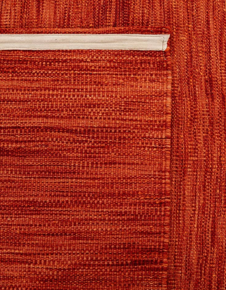 Detail image of  7' x 9' 9  Hand Woven Kilim Modern Wool Rug