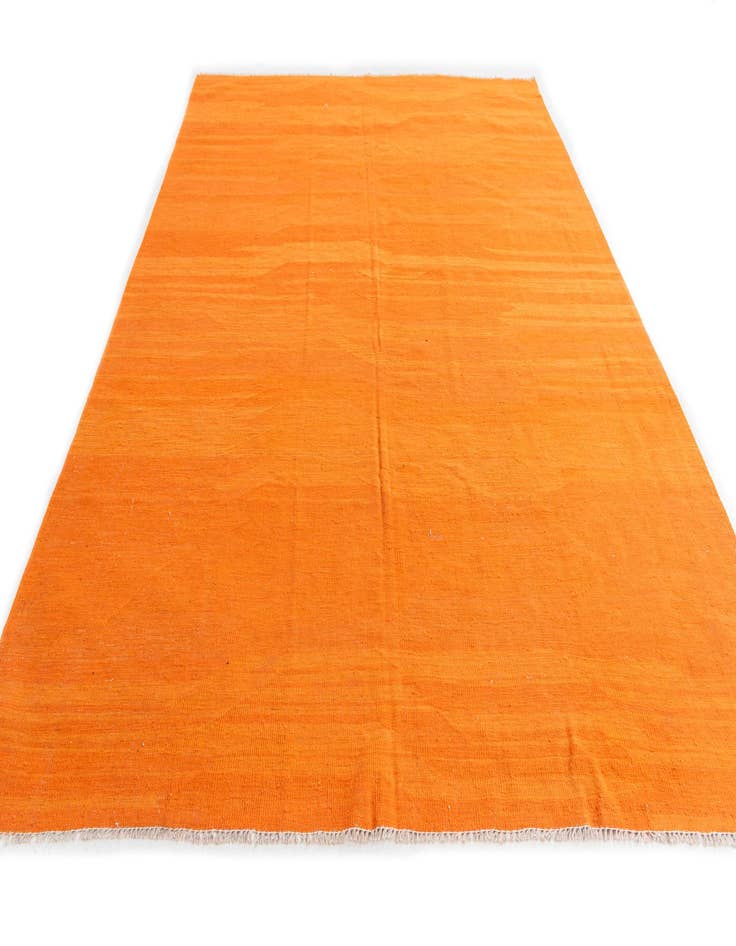 Detail image of  6' 3 x 8' 4  Hand Woven Kilim Modern Wool Rug