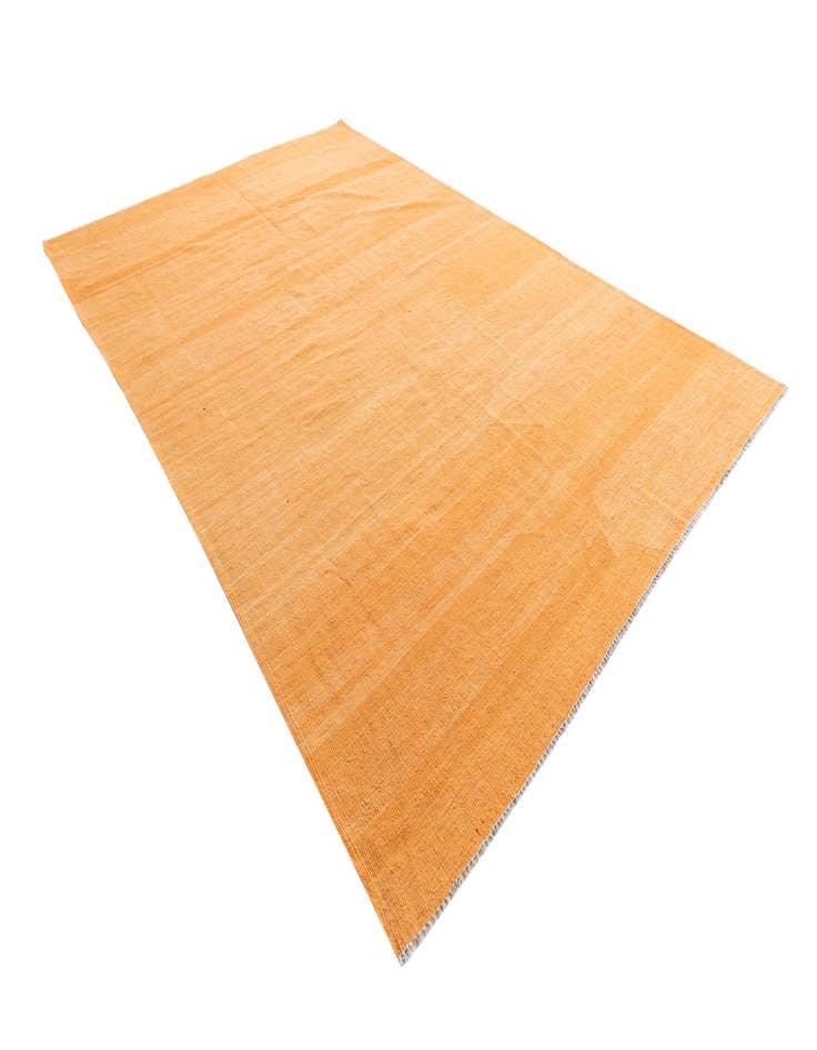 Detail image of  6' 5 x 9' 9  Hand Woven Kilim Modern Wool Rug