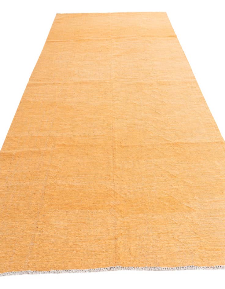 Detail image of  6' 7 x 9' 9  Hand Woven Kilim Modern Wool Rug