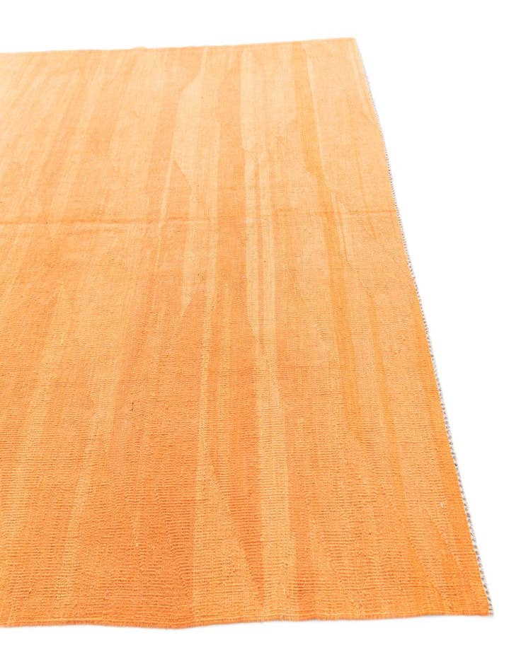 Detail image of  6' 7 x 9' 9  Hand Woven Kilim Modern Wool Rug