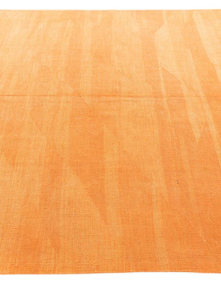 Detail image of  6' 7 x 9' 9  Hand Woven Kilim Modern Wool Rug